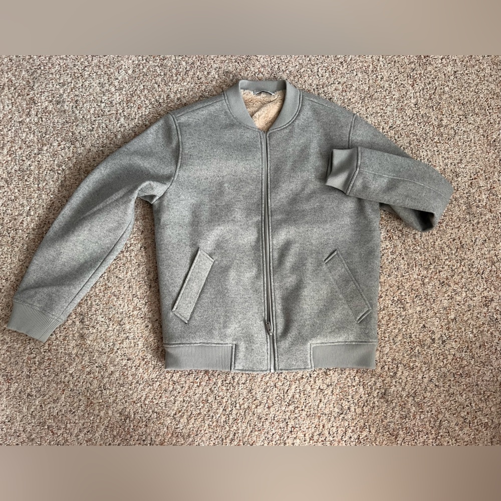 7 Diamonds Mens Evolution Faux Suede & High Pile Fleece Jacket